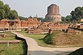 Monastery around Dhamek stupa, Sarnath.