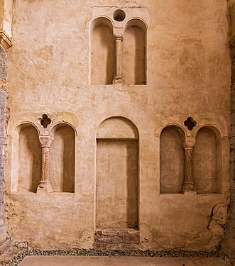 Klosterkirche Ilsenburg - romanische Nischen