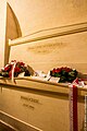 Tomb of Pierre and Marie Curie in Panthéon