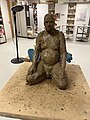 Me as model sculpted in clay Bilthoven 2024 1