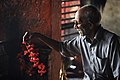 A flower seller.