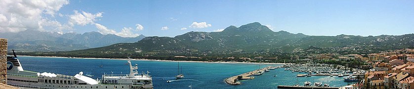 Panorama, Bay of Calvi