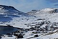 Trongisvágur in 2010 in snow.