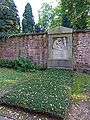 Grave of Alois Alzheimer, Hauptfriedhof (central cemetery) Frankfurt am Main