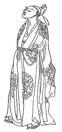 Thumbnail for File:Drawing of the Chinese poet Li He.jpg