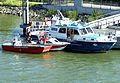 Fire & police boats in Vilshofen