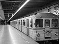 old train (type Ečs) in station Haje