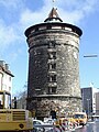 City Wall, Äußerer Laufertor Turm, from west, 2004-01-20