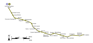 geographically accurate path