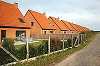 Maisons, chemin de la Basse Couture, à Baisieux.