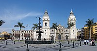 La cathédrale et le palais archiépiscopal de Lima