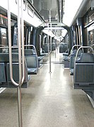 inside a MP89 train (ligne 14)