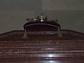 Crown and sceptre on the tomb of Alfonso XI of Castile.