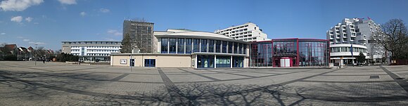 Hameln town hall square