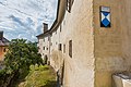 English: Neck ditch (circumfluent the Collegiate church) at the south side of the sacristan house and the rectory Deutsch: Wehrgraben (um das Kollegiatstift) an der Südseite des Mesnerhauses und des Pfarrhofes