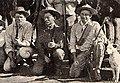 Burnham (close-up; middle) in Africa, 1893, First Matabele War.