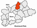 Location in the Rhein-Sieg district