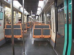 Inside MF88 train