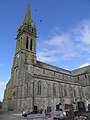 L'église paroissiale Saint-Budoc : le clocher 1.