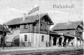 Bahnhof Dießen im Jahr 1906