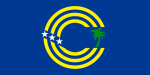 Flag of Tokelau (unofficial, through 2008)