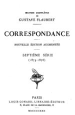 Thumbnail for File:Flaubert Édition Conard Correspondance 7.djvu