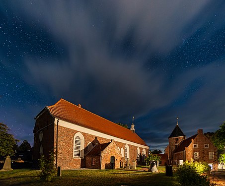 Die Kirche von Greetsiel