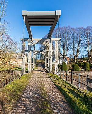 Holländerklappbrücke am Eiderkanal bei Klein-Königsförde