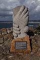 Saint Malo monument near La Corbière