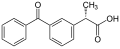 Deutsch: Struktur von (S)-Ketoprofen English: Structure of (S)-ketoprofen