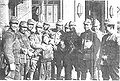 A Chinese orphan in Nanking with Japanese soldiers(Date: December 16 1937)