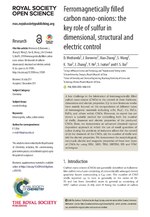 Thumbnail for File:Ferromagnetically filled carbon nano-onions - the key role of sulfur in dimensional, structural and electric control.pdf