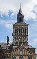 Gedeelte van Basiliek van Sint Servaas in Maastricht, provincie Limburg in Nederland.