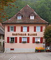 Kleinkems, Zuid Duitsland. Gasthaus Zur Blume.