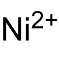 Deutsch: Struktur des Ni2+-Ions English: Structure of the Ni2+ ion