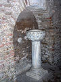 Baptismal font