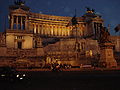 Il Vittoriano at night, Rome