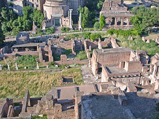 House of the Vestals, eastern side (compressed version)