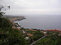 Santa Tecla (Acireale) seen from the old railway on the Timpa‎