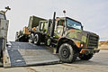 Designation for extended cargo 5.486 m wheelbase MTVRs is MK27 or MK28 (with winch). This MK27/MK28 is fitted with a standard unarmored cab