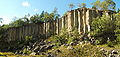 Basalt in the Ore Mountains (Czech Republic)