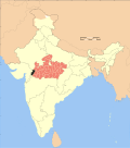 Thumbnail for File:Madhya Pradesh district location map Jhabua.svg