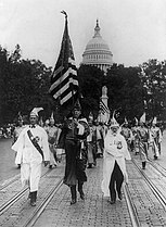 Ku Klux Klan marching in Washington, D.C.