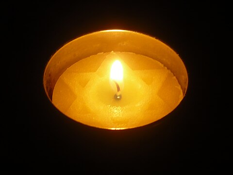 "Yom_Hashoah_candle.jpg" by User:Valley2city