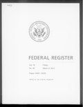 Thumbnail for File:Federal Register 2013-03-08- Vol 78 Iss 46 (IA sim federal-register-find 2013-03-08 78 46).pdf