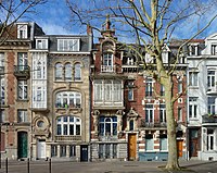 Maisons éclectiques, boulevard Jean-Baptiste Lebas à Lille