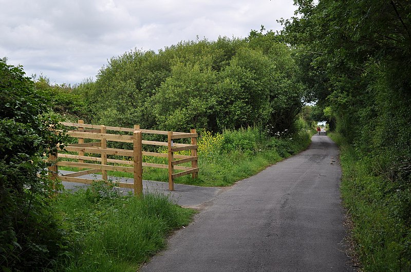 File:A new path from Cleave Road joins the Tarka Trail - geograph.org.uk - 2476070.jpg