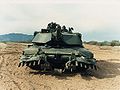 M1A1 with mine plow