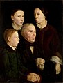 Franciszek Matejko with three children label QS:Len,"Franciszek Matejko with three children" label QS:Lpl,"Franciszek Matejko z trojgiem dzieci" 1853