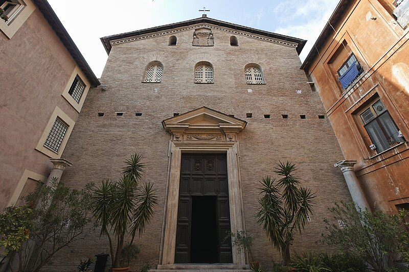 File:Santa Prassede Façade.jpg